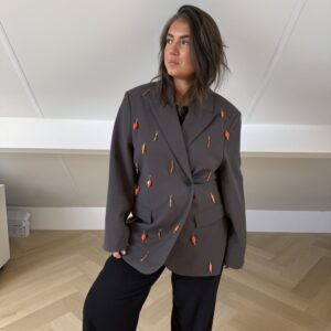 Unieke WK oranje blazer 4